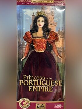 Barbie Princess of the Portuguese Empire #56217 Dolls of the World Vintage 2002